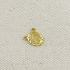 18k Gold Filled Lady Guadalupe Scapular Accessory
