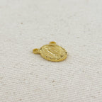 18k Gold Filled Lady Guadalupe Scapular Accessory