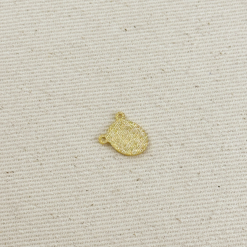 18k Gold Filled Lady Guadalupe Scapular Accessory