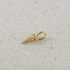 18k Gold Filled Dragonfly Charm