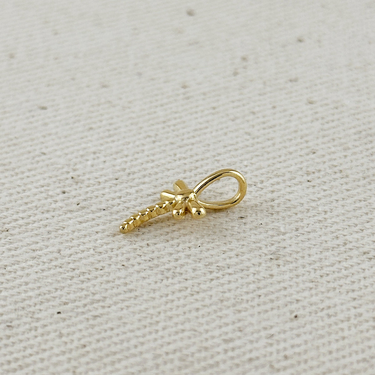 18k Gold Filled Dragonfly Charm