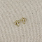 Mondsee 18k Gold Filled Cactus Stud Earrings | 18k Gold Filled Jewelry