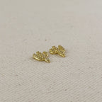 Mondsee 18k Gold Filled Cactus Stud Earrings | 18k Gold Filled Jewelry