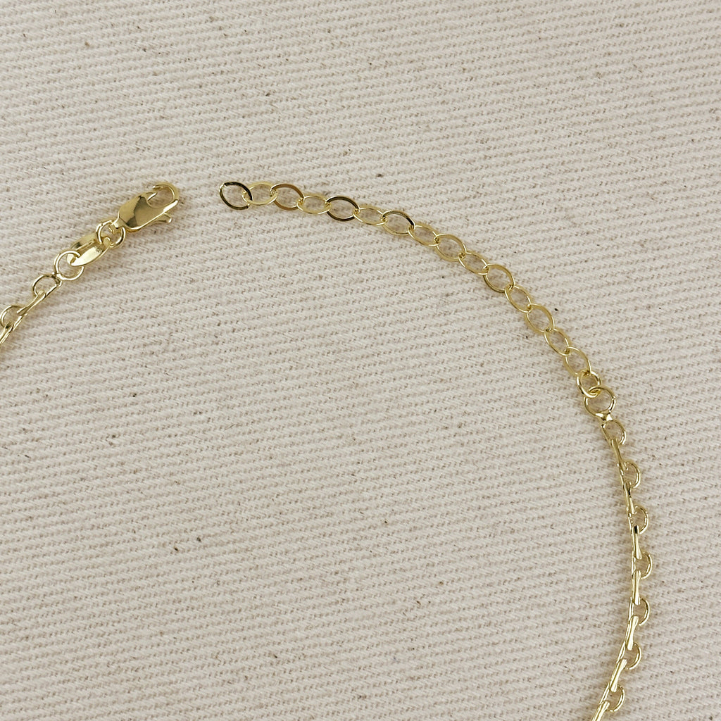 Mondsee 18k Gold Filled Lace Chain Anklet | 18k Gold Filled Jewelry