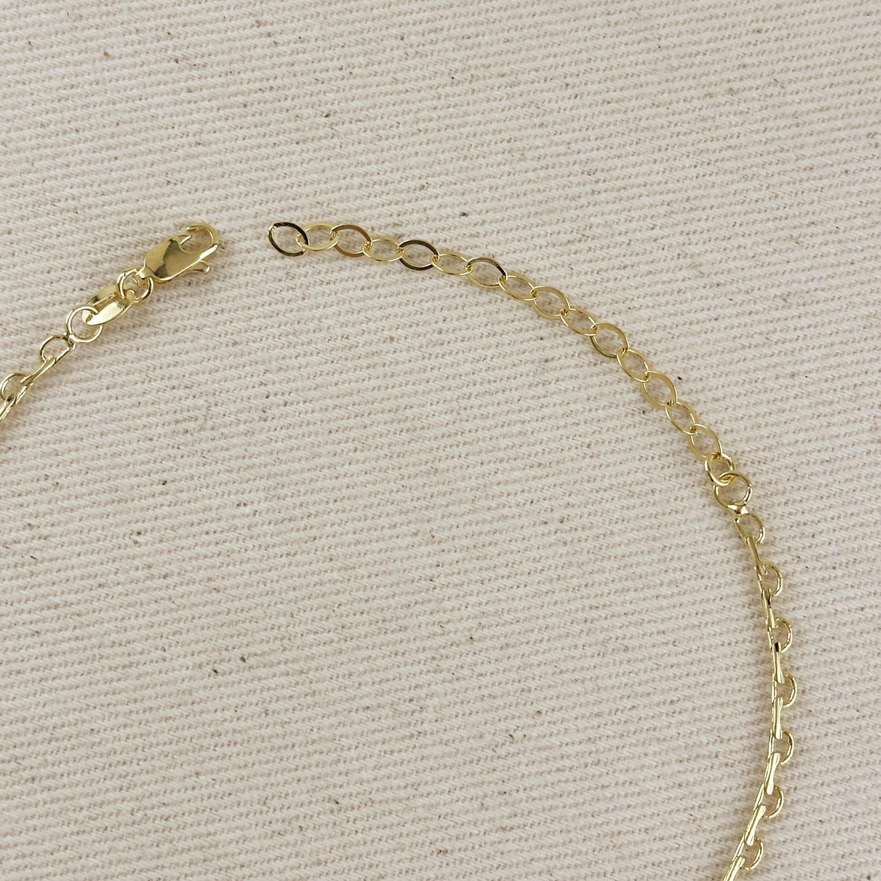 Mondsee 18k Gold Filled Lace Chain Anklet | 18k Gold Filled Jewelry