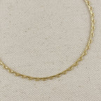 Mondsee 18k Gold Filled Lace Chain Anklet | 18k Gold Filled Jewelry