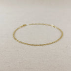 Mondsee 18k Gold Filled Lace Chain Anklet | 18k Gold Filled Jewelry