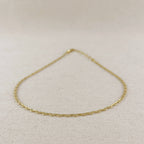 Mondsee 18k Gold Filled Lace Chain Choker Necklace | 18k Gold Filled Jewelry