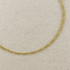 Mondsee 18k Gold Filled 2mm Rounded 3x1 Figaro Anklet | 18k Gold Filled Jewelry