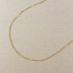 18k Gold Filled Pressed Detail Belly Chain