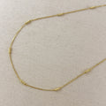 Mondsee 18k Gold Filled Bead Detailed Belly Chain | 18k Gold Filled Jewelry