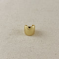 18k Gold Filled Plain Ear Cuff Earrings