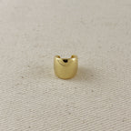 18k Gold Filled Plain Ear Cuff Earrings