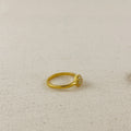 Mondsee CZ Dome Ring | 18k Gold Filled Jewelry