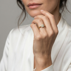 Mondsee CZ Dome Ring | 18k Gold Filled Jewelry