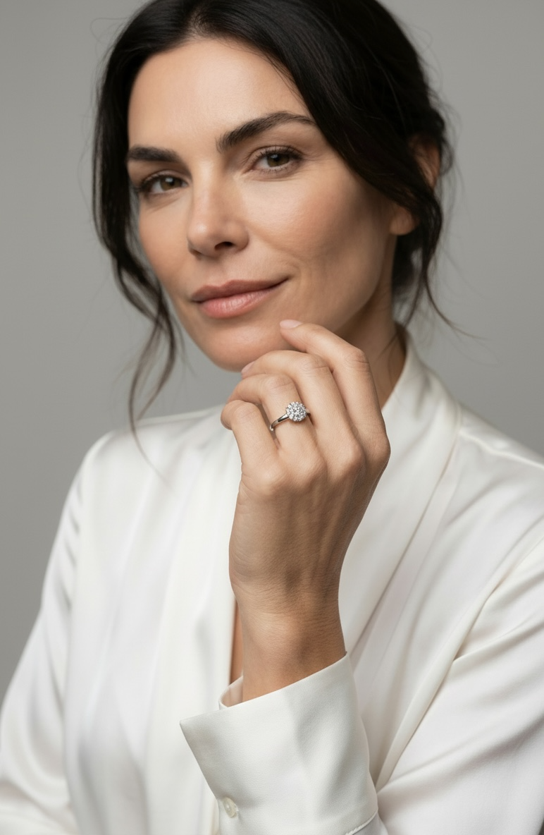 Mondsee CZ Dome Ring | 18k Gold Filled Jewelry