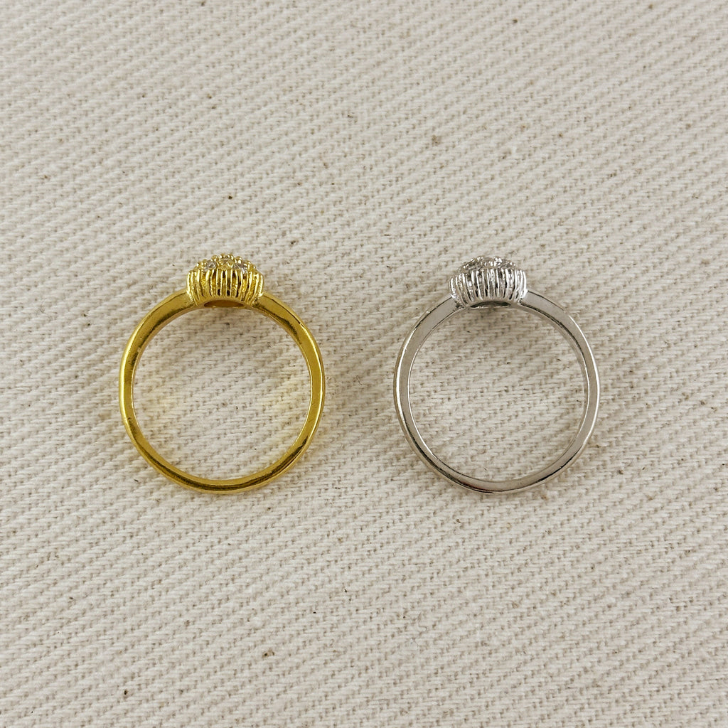 Mondsee CZ Dome Ring | 18k Gold Filled Jewelry