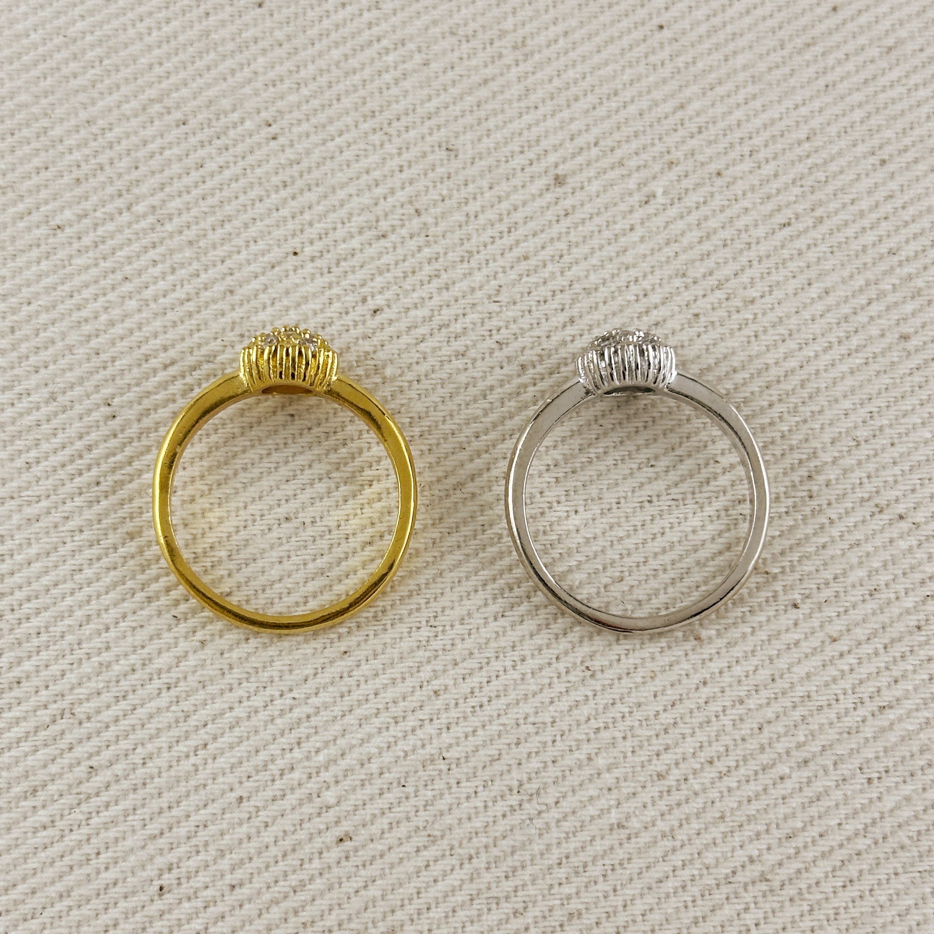 Mondsee CZ Dome Ring | 18k Gold Filled Jewelry