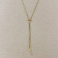 18k Gold Filled Tassel Necklace