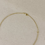 18k Gold Filled Tassel Necklace