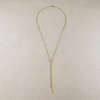 18k Gold Filled Tassel Necklace