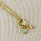 Mondsee 18k Gold Filled Rolo Chain Necklace Featuring Carabiner Clasp | 18k Gold Filled Jewelry