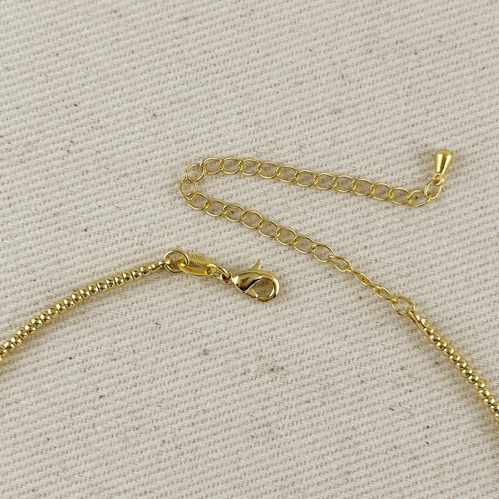 Mondsee Mini Beaded Choker | 18k Gold Filled Jewelry