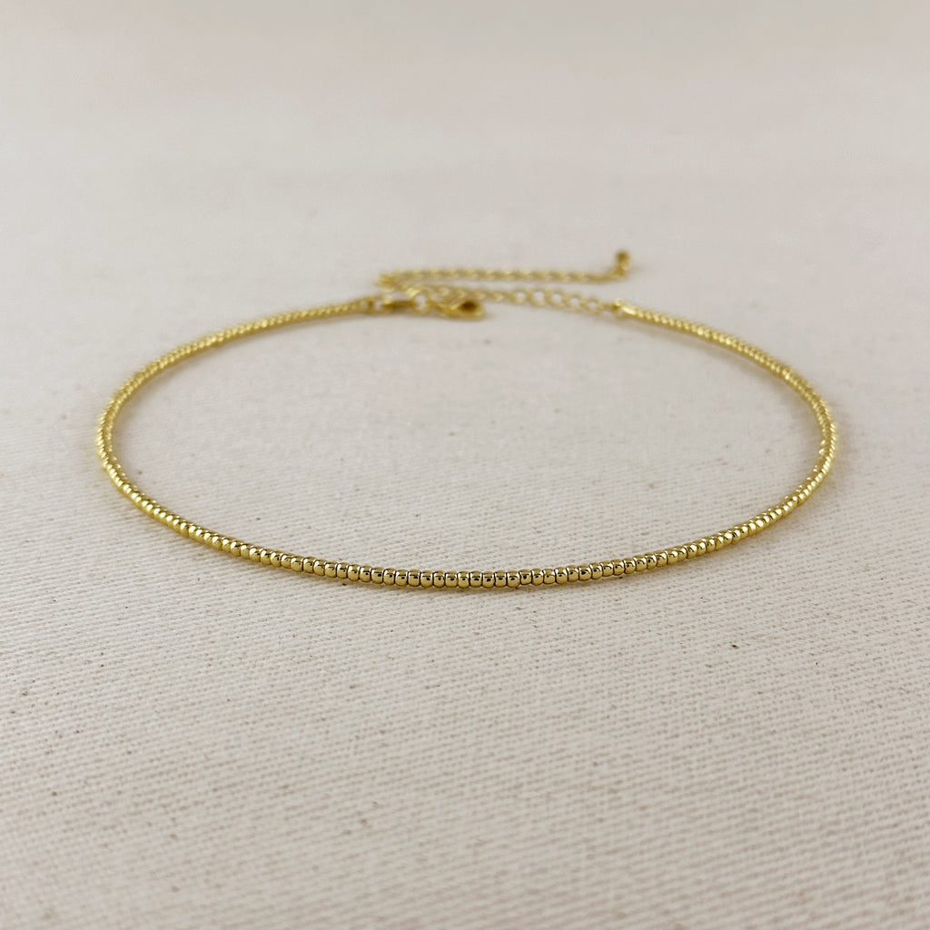 Mondsee Mini Beaded Choker | 18k Gold Filled Jewelry