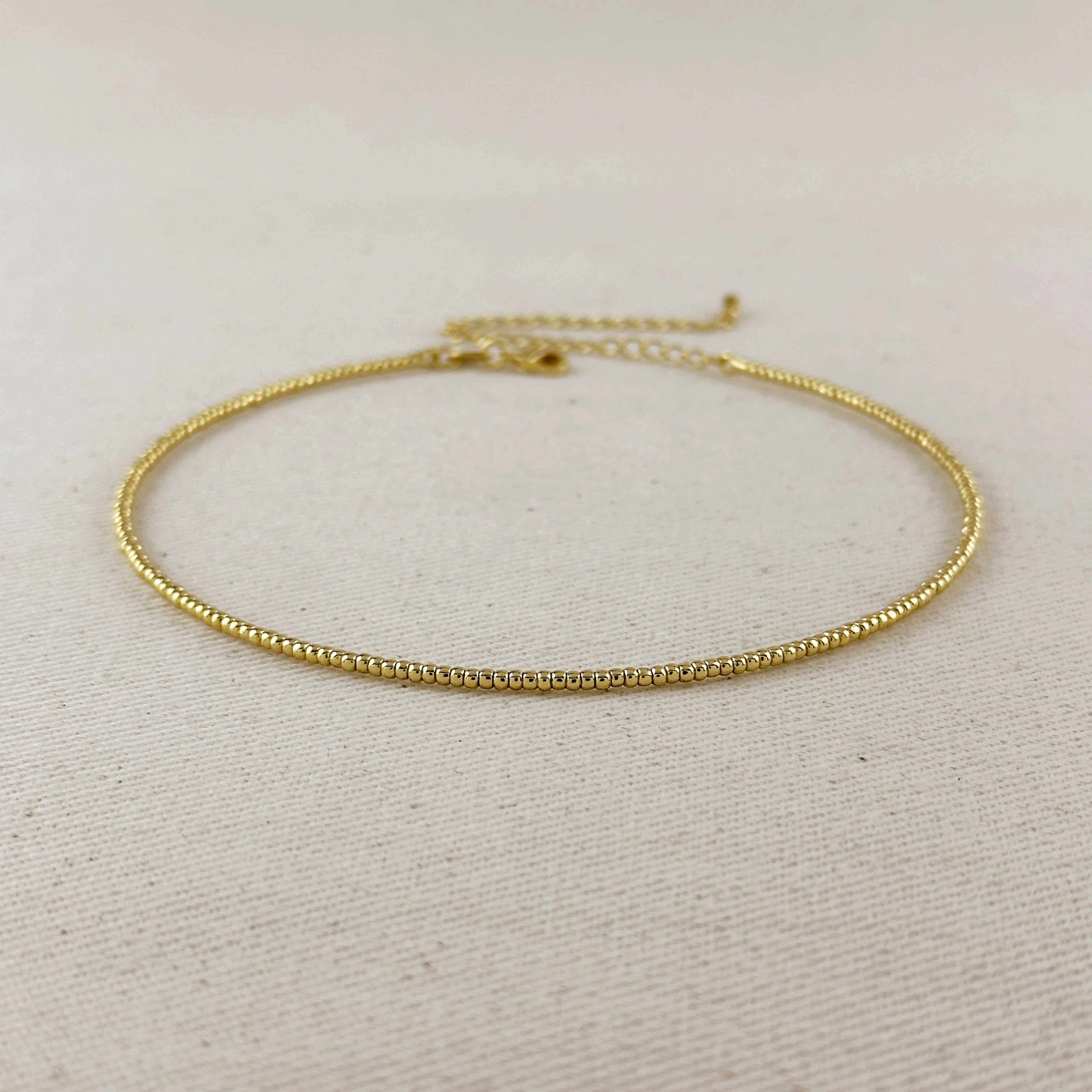 Mondsee Mini Beaded Choker | 18k Gold Filled Jewelry