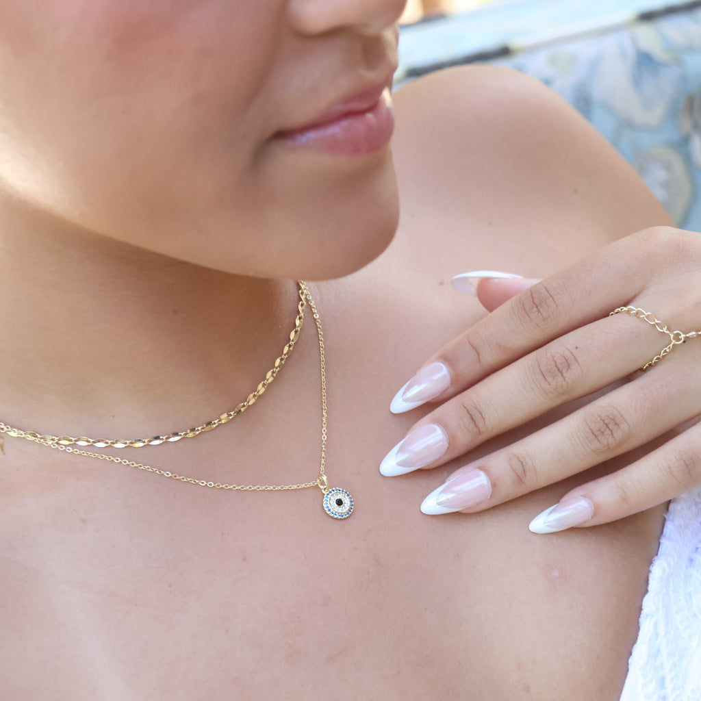 Mondsee 18k Gold Filled Protection Mandala Necklace | 18k Gold Filled Jewelry