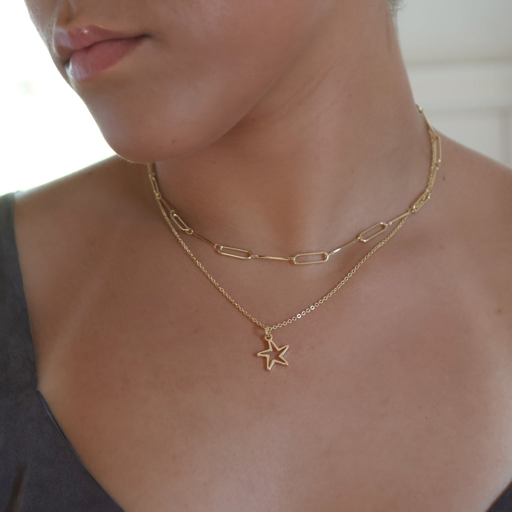 Mondsee 18k Gold Filled Estella Ferrarini Necklace | 18k Gold Filled Jewelry