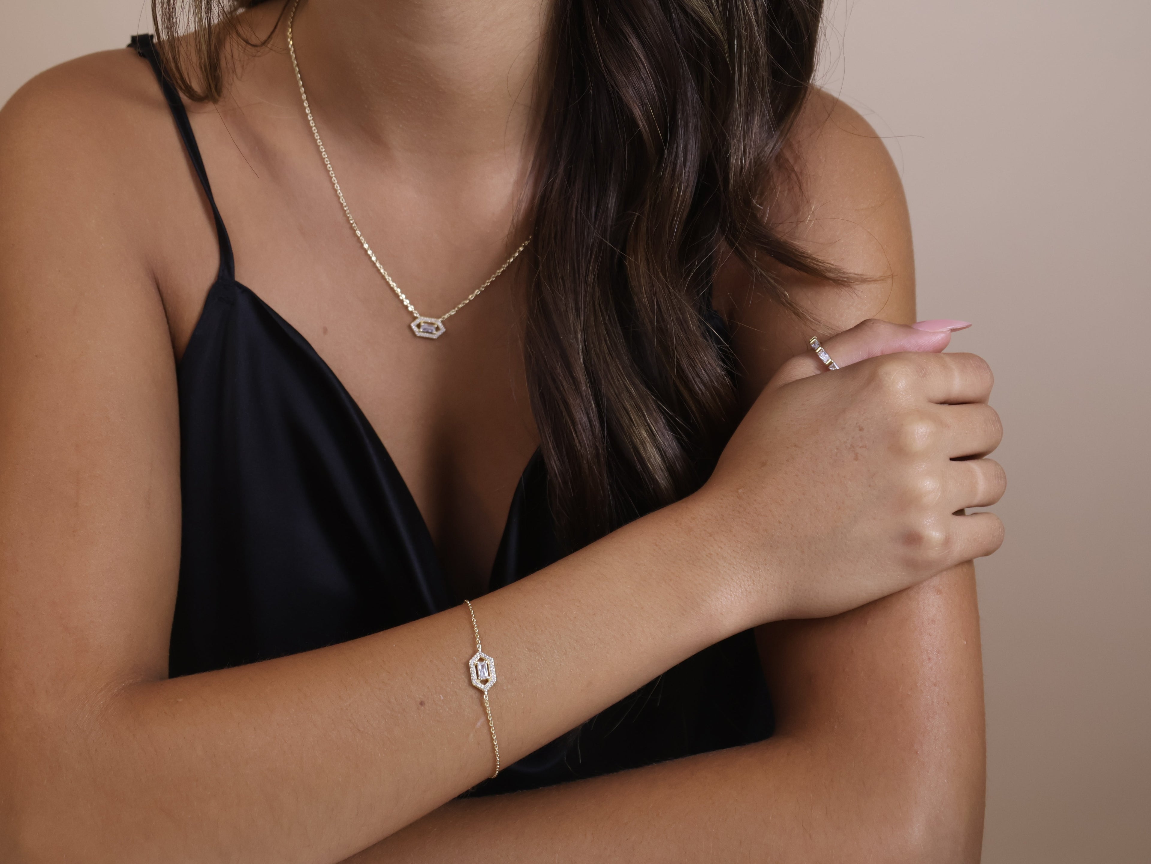 Mondsee 18k Gold Filled Fancy Birthstone Bracelet | 18k Gold Filled Jewelry