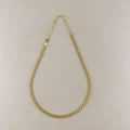 Mondsee 18k Gold Filled Leaf Choker Necklace | 18k Gold Filled Jewelry