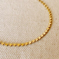 Mondsee 18k Gold Filled 2mm Dot Ball Bracelet | 18k Gold Filled Jewelry