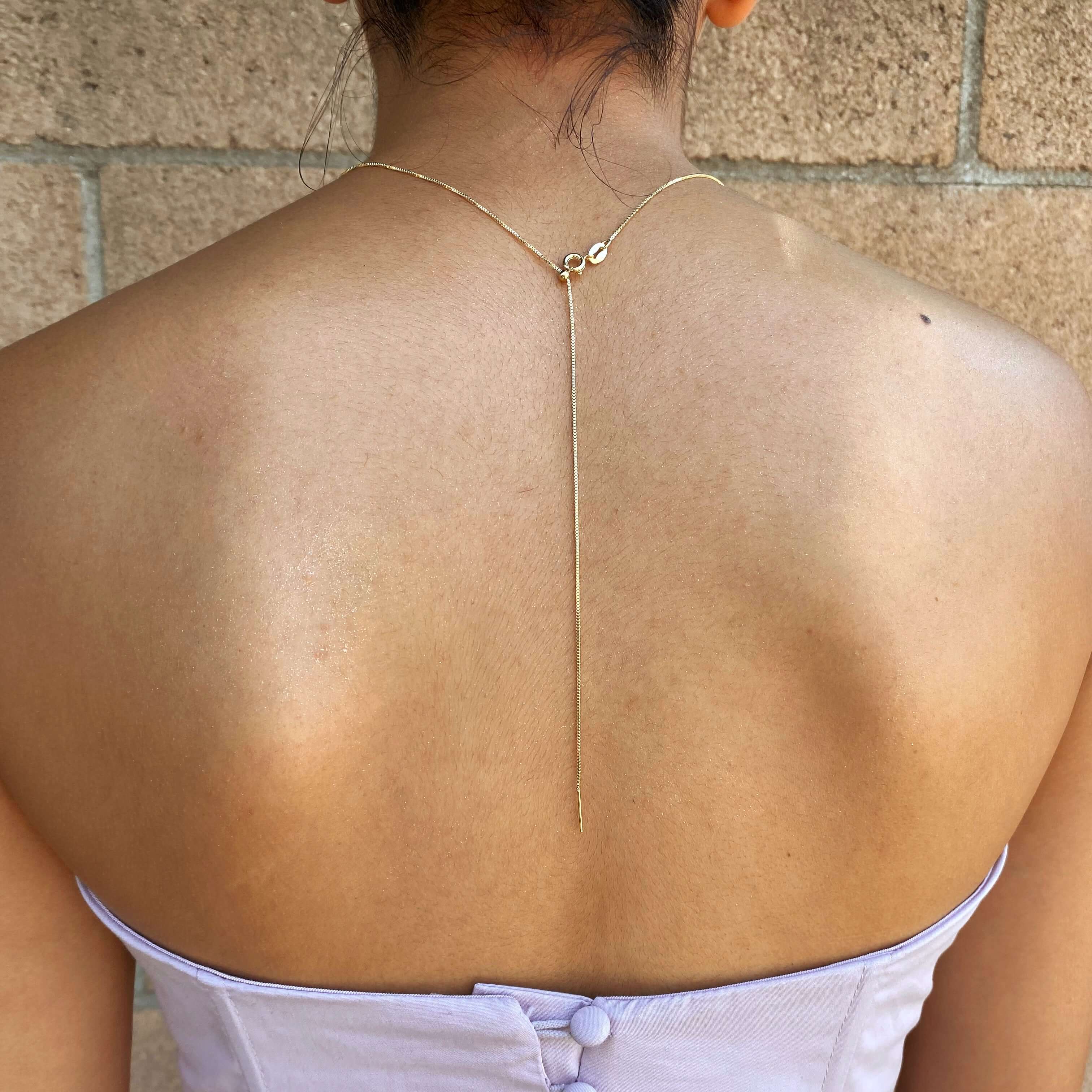 Mondsee 18k Gold Filled Adjustable Sizing Necklace | 18k Gold Filled Jewelry