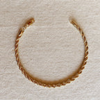 Mondsee 18k Gold Filled 4.0mm Rope Anklet | 18k Gold Filled Jewelry