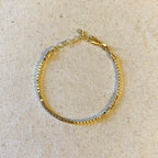 Mondsee 18k Gold Filled 2.0mm Box Chain Bracelet | 18k Gold Filled Jewelry