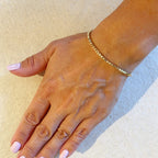 Mondsee 18k Gold Filled 2.0mm Box Chain Bracelet | 18k Gold Filled Jewelry