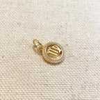 Mondsee 18k Gold Filled Mini Virgo Zodiac Pendant | 18k Gold Filled Jewelry