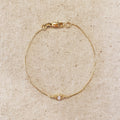 Mondsee 18k Gold Filled Dainty Eye Bracelet | 18k Gold Filled Jewelry