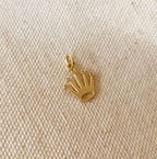 Mondsee 18k Gold Filled Crown Pendant With 5 Cubic Zirconia Stones | 18k Gold Filled Jewelry