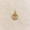 Mondsee 18k Gold Filled Mini Gemini Zodiac Pendant | 18k Gold Filled Jewelry