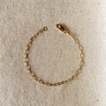 Mondsee 18k Gold Filled 2.5mm Cable Link Bracelet | 18k Gold Filled Jewelry
