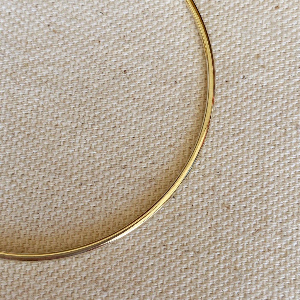Mondsee 18k Gold Filled Bangle Bracelet | 18k Gold Filled Jewelry