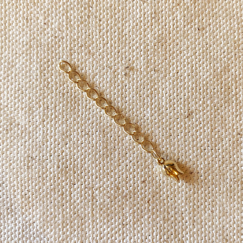 18k Gold Filled Tulip Extender