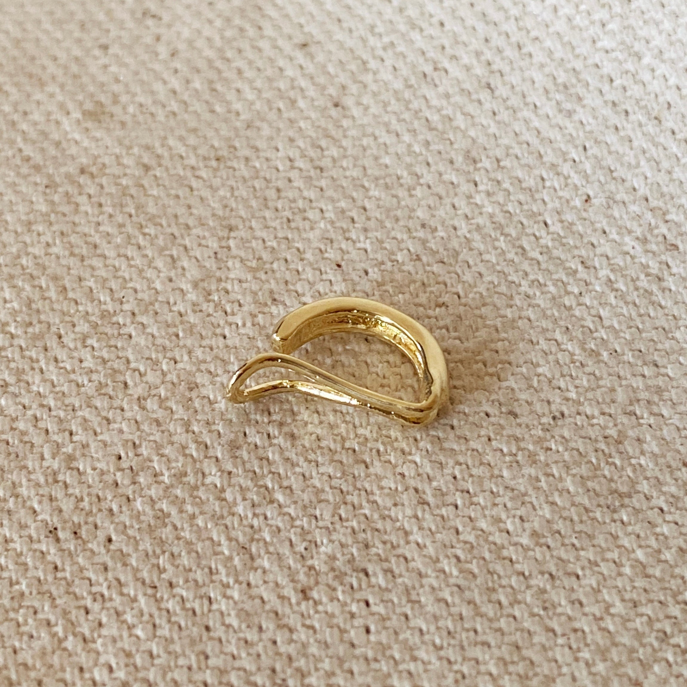 Mondsee 18k Gold Filled Delicate Ear Cuff | 18k Gold Filled Jewelry