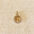 Mondsee 18k Gold Filled Mini Leo Zodiac Pendant | 18k Gold Filled Jewelry