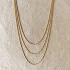 Mondsee 18k Gold Filled 1.7mm Singapore Chain | 18k Gold Filled Jewelry