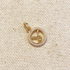 Mondsee 18k Gold Filled Mini Taurus Zodiac Pendant | 18k Gold Filled Jewelry