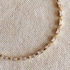 Mondsee 18k Gold Filled Baguette Tennis Bracelet | 18k Gold Filled Jewelry